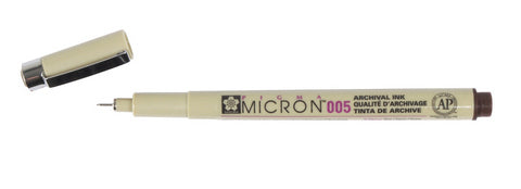 MICRON SEPIA 005